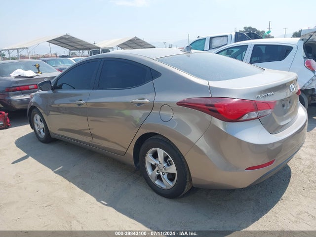 Hyundai ELANTRA SE 2015 5NPDH4AE0FH645108 Image 3