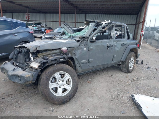 1C4HJXDN9KW592481 Jeep Wrangler Unlimited Sport S 4x4