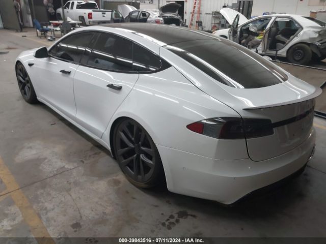 2021 TESLA MODEL S 5YJSA1E6XMF432160 Photo 2