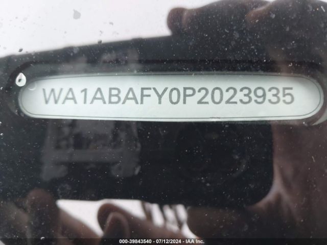 WA1ABAFY0P2023935 Audi Q5 Premium 40 Tfsi Quattro S Tronic