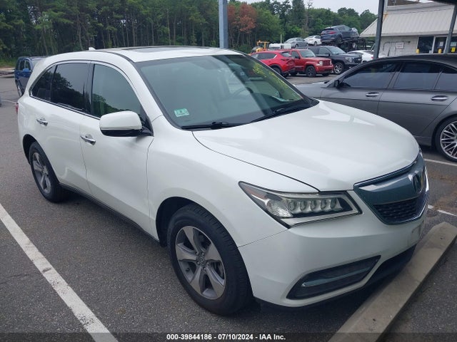 Acura Mdx Acurawatch Plus Package 2016 5FRYD4H29GB007303 Image 1