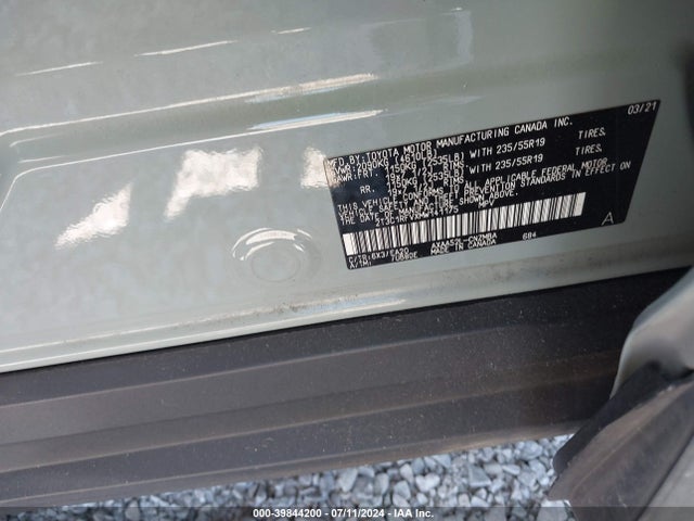Toyota Rav4 Xle Premium 2021 2T3C1RFVXMW141175 Image 9