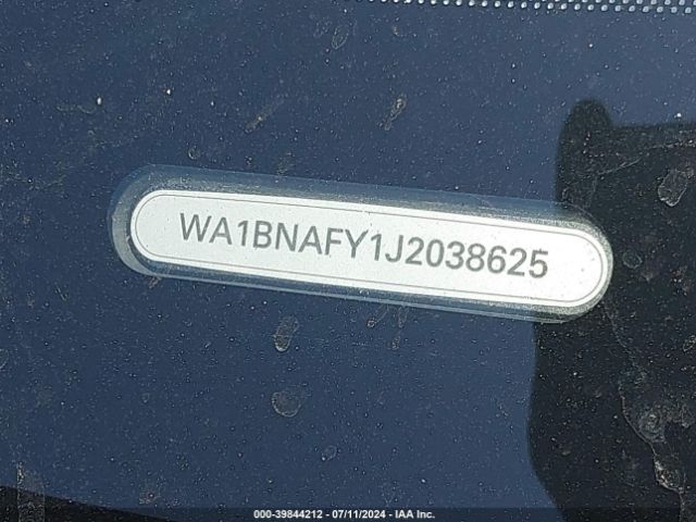 WA1BNAFY1J2038625 Audi Q5 2.0t Premium/2.0t Tech Premium