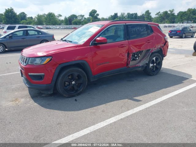 3C4NJCBBXKT843857 Jeep Compass Latitude Fwd