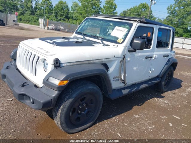 1C4HJXDG6KW511633 Jeep Wrangler Unlimited Sport 4x4