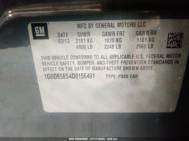 2013 CADILLAC CTS 1G6DE5E54D0156491 Photo 8