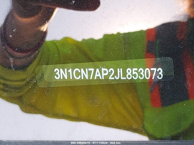 Nissan Versa 1.6 S+ 2018 3N1CN7AP2JL853073 Image 9