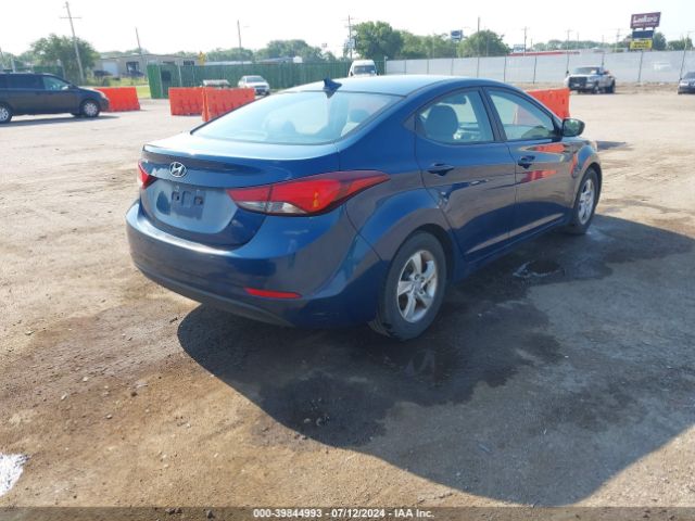 KMHDH4AE3FU248672 Hyundai ELANTRA SE