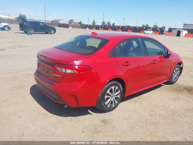 Toyota Corolla Hybrid Le 2021 JTDEAMDE3MJ005273 Image 4