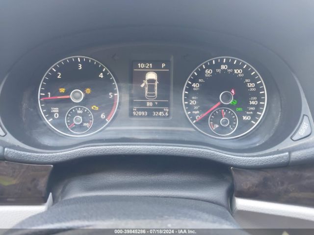 1VWCN7A35EC116958 Volkswagen Passat 2.0l Tdi Sel Premium