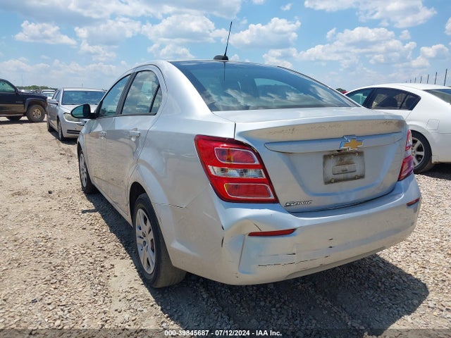 Chevrolet Sonic Ls Auto 2017 1G1JB5SH1H4165776 Image 3