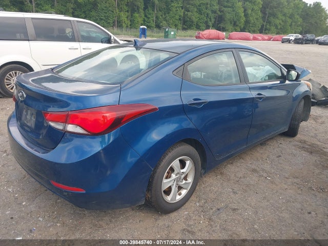 Hyundai ELANTRA SE 2014 KMHDH4AE2EU164017 Image 4