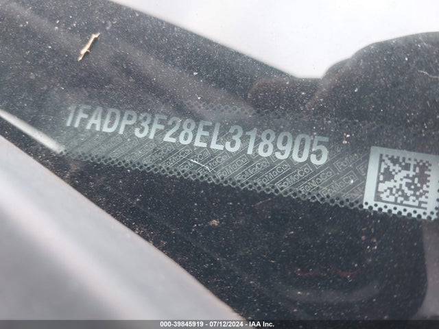 Ford FOCUS SE 2014 1FADP3F28EL318905 Image 12