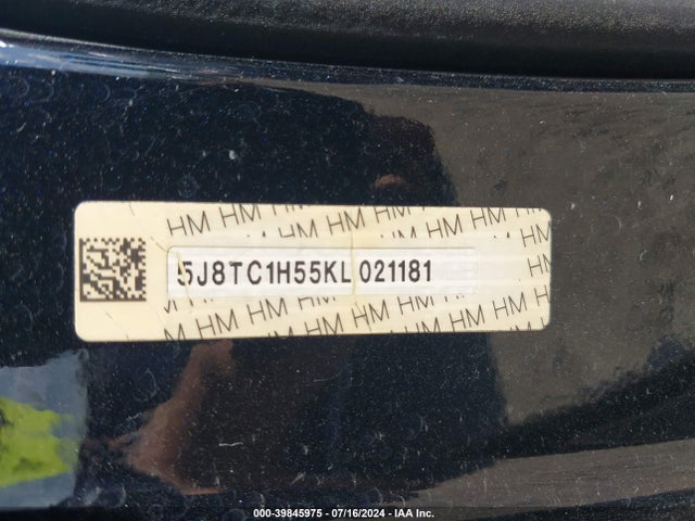 5J8TC1H55KL021181 Acura Rdx Technology Package