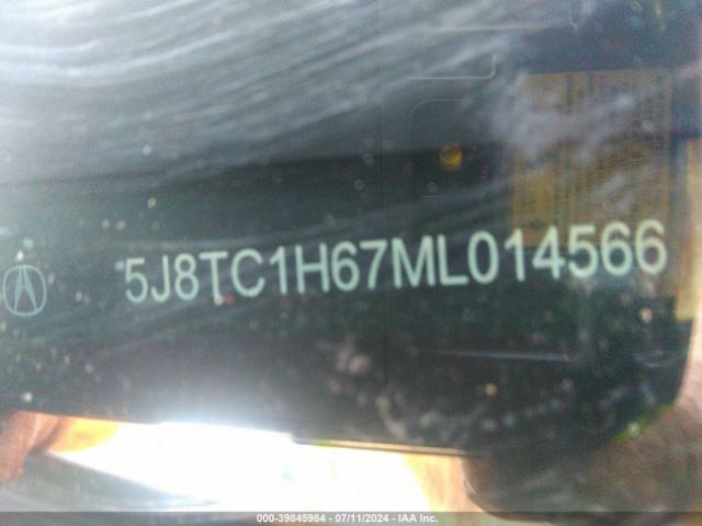 5J8TC1H67ML014566 Acura Rdx A-spec Package