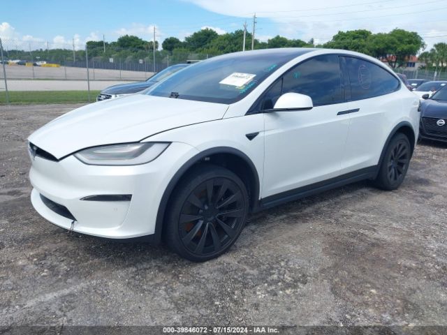 2022 TESLA MODEL X 7SAXCBE5XNF359793 Photo 1