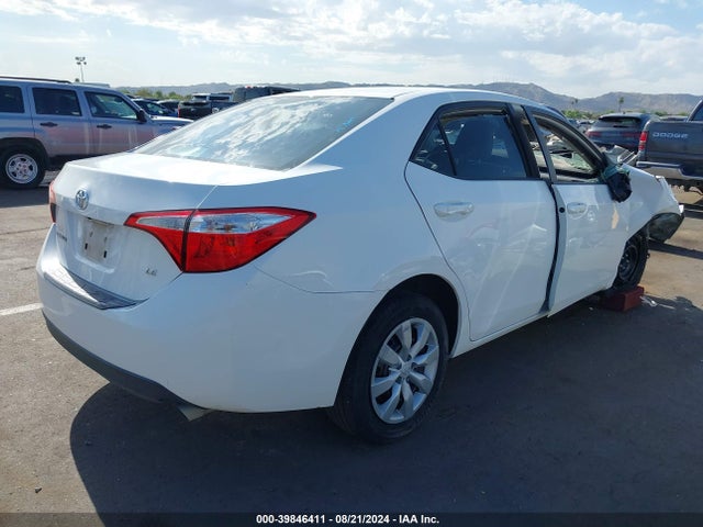2T1BURHE5GC583912 Toyota COROLLA LE