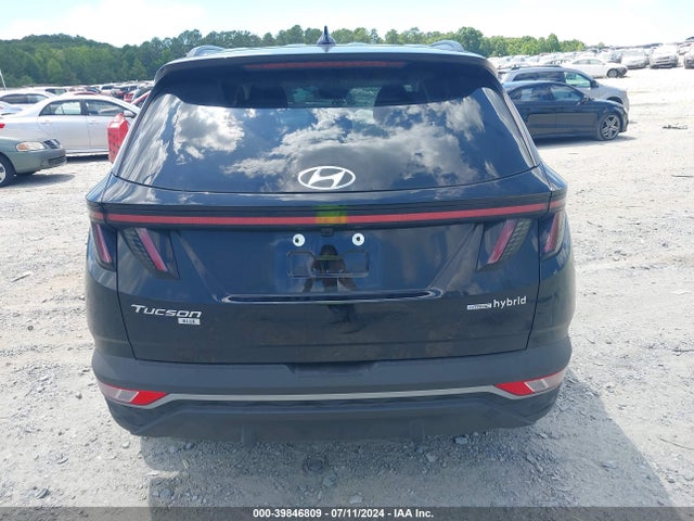 KM8JBCA16PU123341 Hyundai Tucson Hybrid Blue