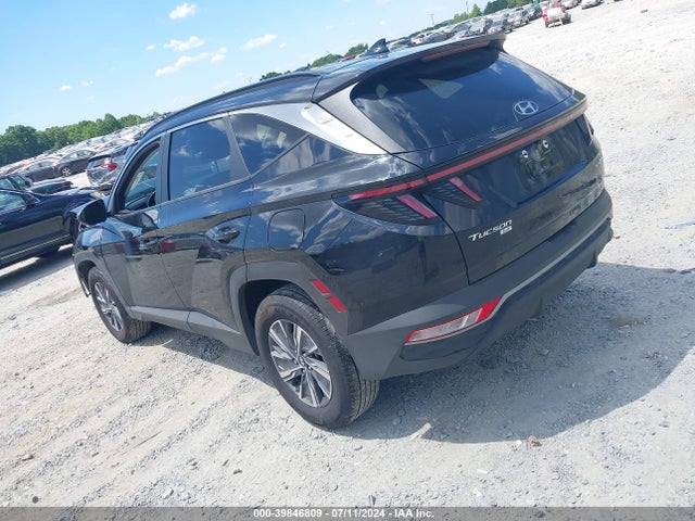 KM8JBCA16PU123341 Hyundai Tucson Hybrid Blue