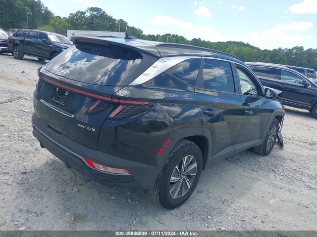 KM8JBCA16PU123341 Hyundai Tucson Hybrid Blue