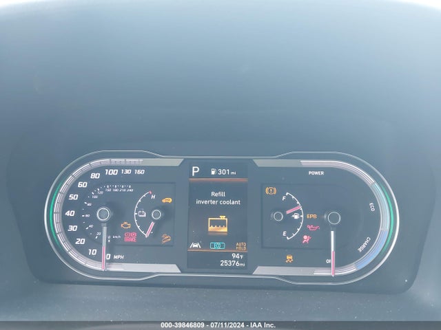KM8JBCA16PU123341 Hyundai Tucson Hybrid Blue