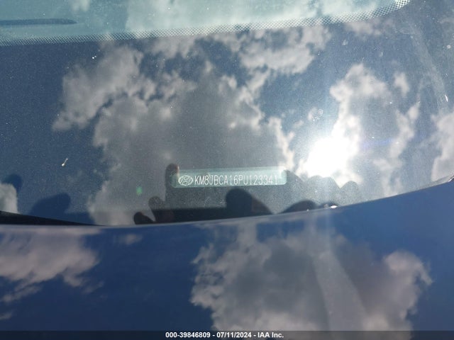 KM8JBCA16PU123341 Hyundai Tucson Hybrid Blue