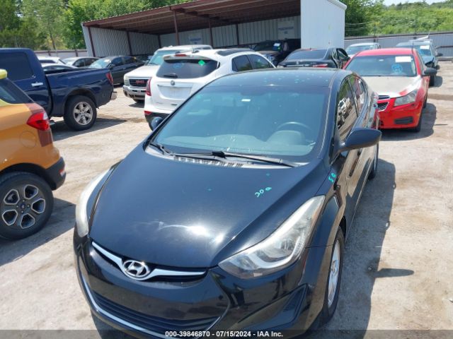 KMHDH4AE0EU076132 Hyundai ELANTRA SE