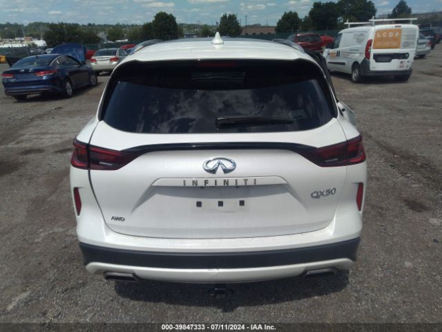 3PCAJ5BB3NF115407 Infiniti Qx50 Luxe Awd