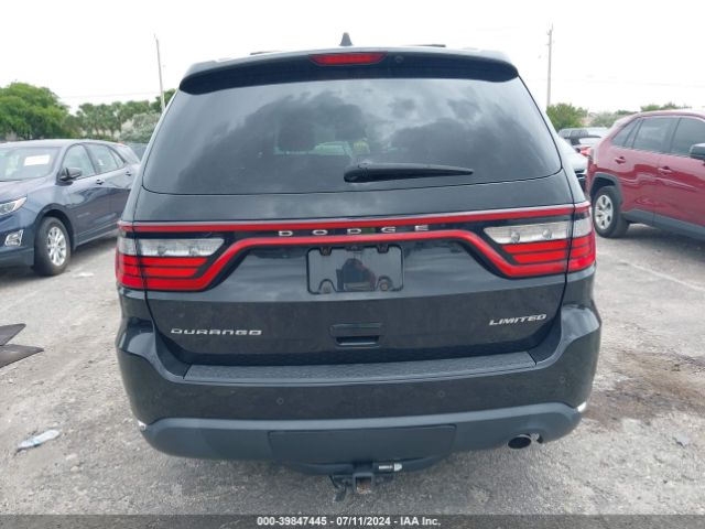 1C4RDHDG4GC346210 Dodge DURANGO LIMITED