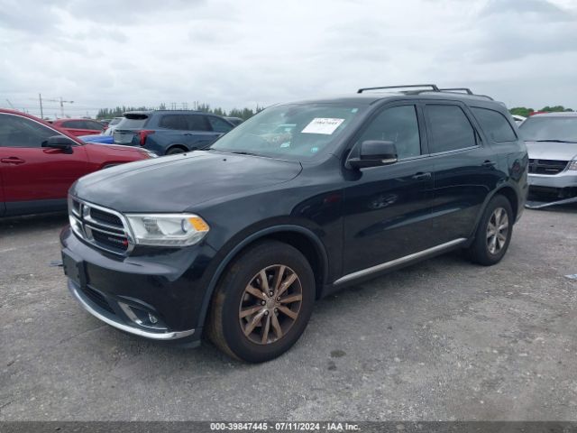 1C4RDHDG4GC346210 Dodge DURANGO LIMITED
