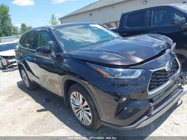Toyota Highlander Hybrid Platinum 2022 5TDEBRCH8NS091416 Image 1