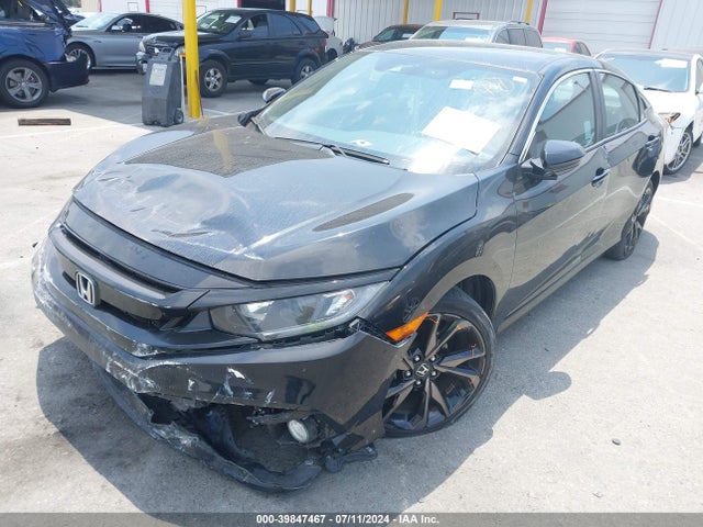 Honda Civic Sport 2020 19XFC2F85LE207425 Image 2