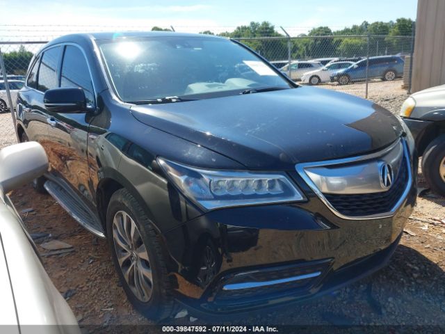 5FRYD3H67EB019539 Acura Mdx Technology Pkg W/entertainment Pkg