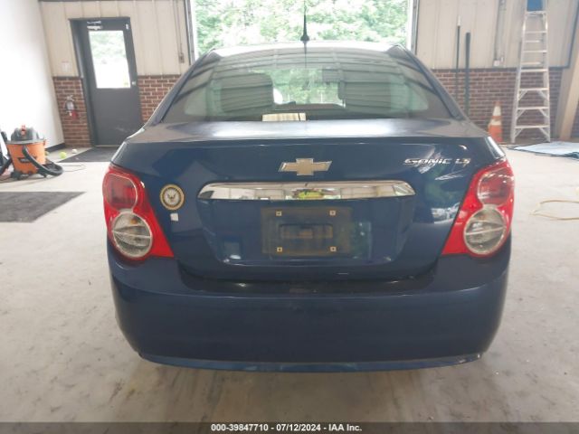 1G1JC5SH7E4166326 Chevrolet Sonic Lt Auto