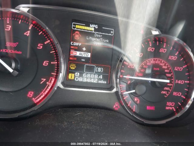 JF1VA2Z62H9817070 Subaru Wrx Sti Limited
