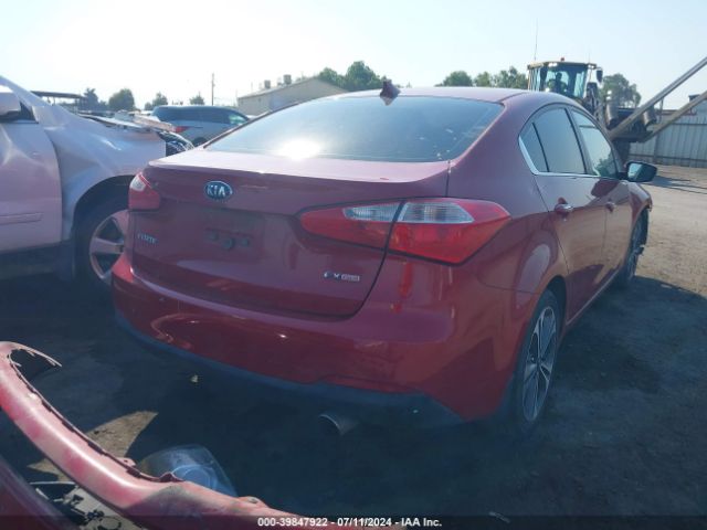 KNAFX4A80E5204371 KIA FORTE EX