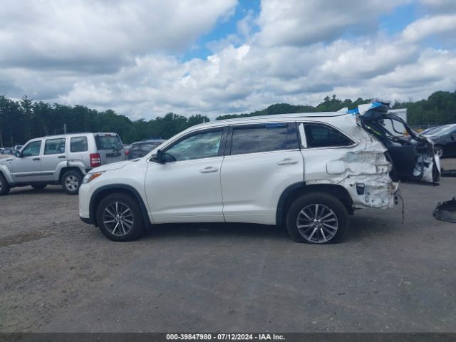 5TDJZRFH6HS456802 Toyota Highlander Xle
