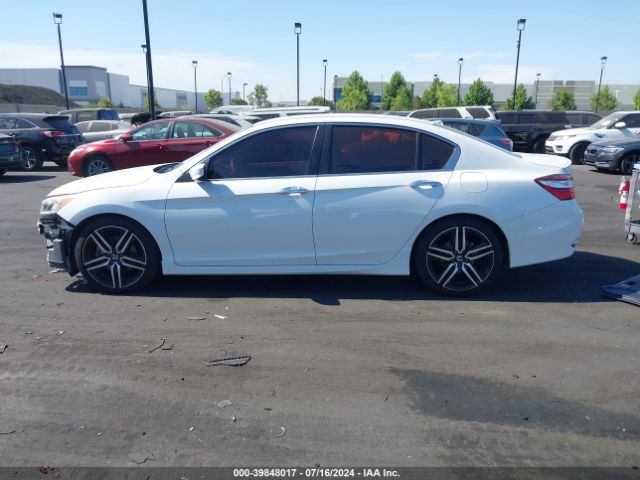 1HGCR2F11HA300166 Honda Accord Sport Se