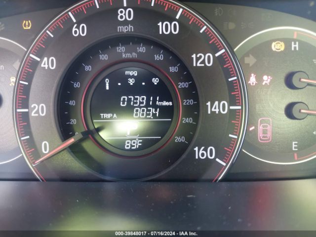 1HGCR2F11HA300166 Honda Accord Sport Se