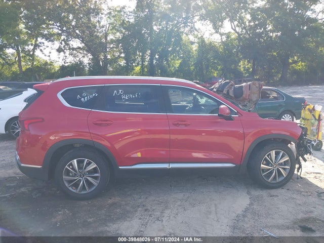 5NMS33AD2KH001768 Hyundai Santa Fe Sel Plus