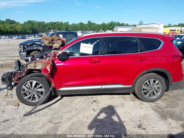 5NMS33AD2KH001768 Hyundai Santa Fe Sel Plus
