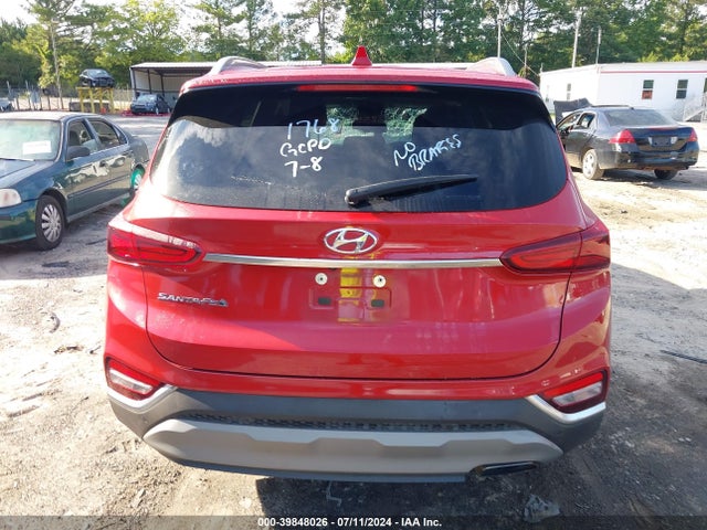 5NMS33AD2KH001768 Hyundai Santa Fe Sel Plus