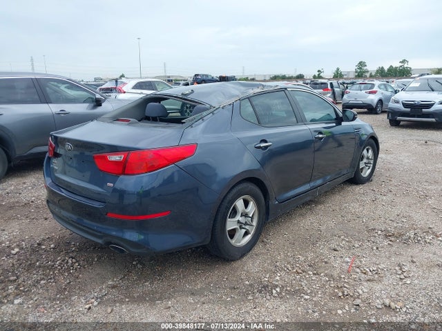 KIA Optima Lx 2015 KNAGM4A77F5547278 Image 4