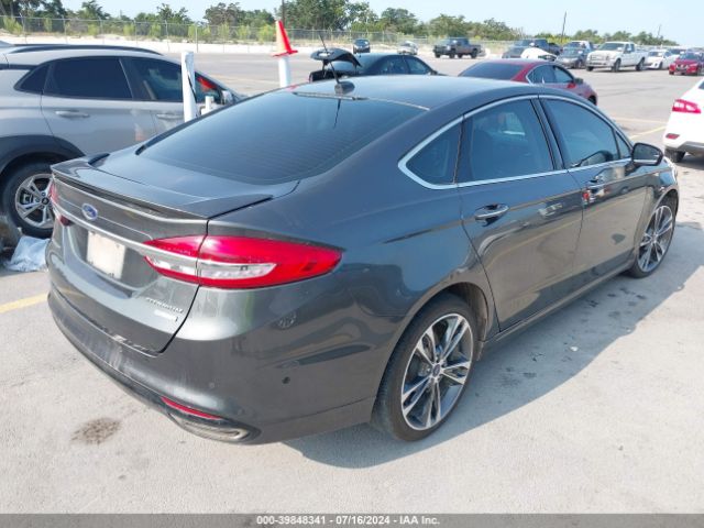 3FA6P0K94HR163138 Ford Fusion Titanium