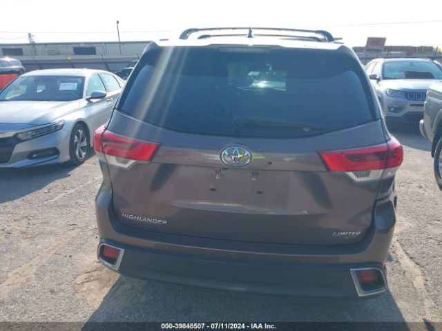 5TDYZRFH8HS212938 Toyota Highlander Limited