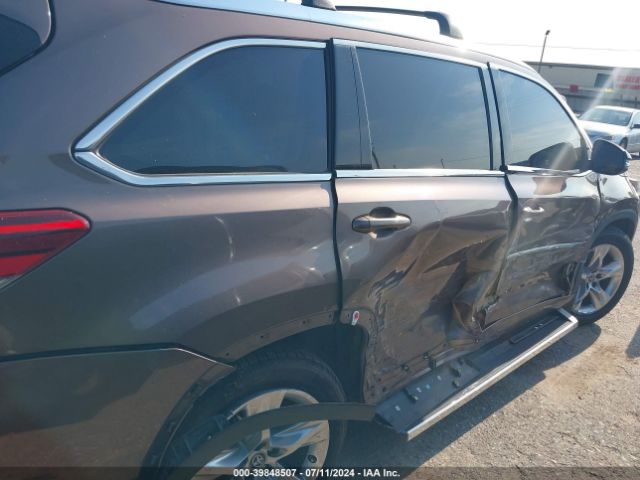 5TDYZRFH8HS212938 Toyota Highlander Limited