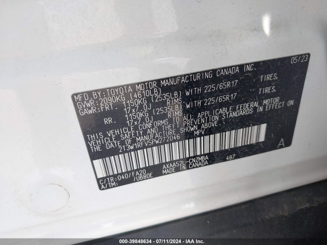 Toyota Rav4 Xle 2023 2T3W1RFV5PW272046 Image 9