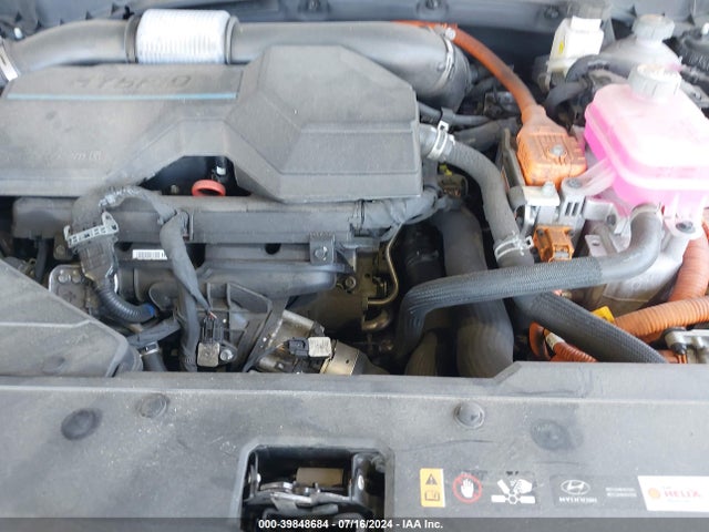 KM8JBCA19NU072754 Hyundai Tucson Hybrid Blue