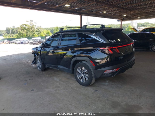 KM8JBCA19NU072754 Hyundai Tucson Hybrid Blue