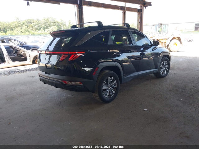 KM8JBCA19NU072754 Hyundai Tucson Hybrid Blue
